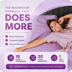 20-in-1 Magnesium Complex for Women | 800mg | D3 + K2 | Ashwagandha | 240 Capsules