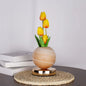 Tulip LED Night Light USB Rechargeable Desk Decor Lamp Table Lamp Bedroom Bedside Room New Year'S Christmas Decorations
